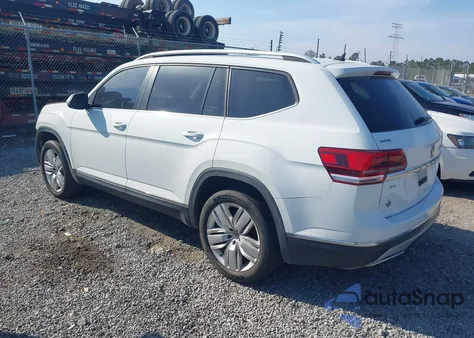 2020 Volkswagen Atlas 2.0T Sel from USA, damaged, VIN 1V2EP2CA6LC500859
